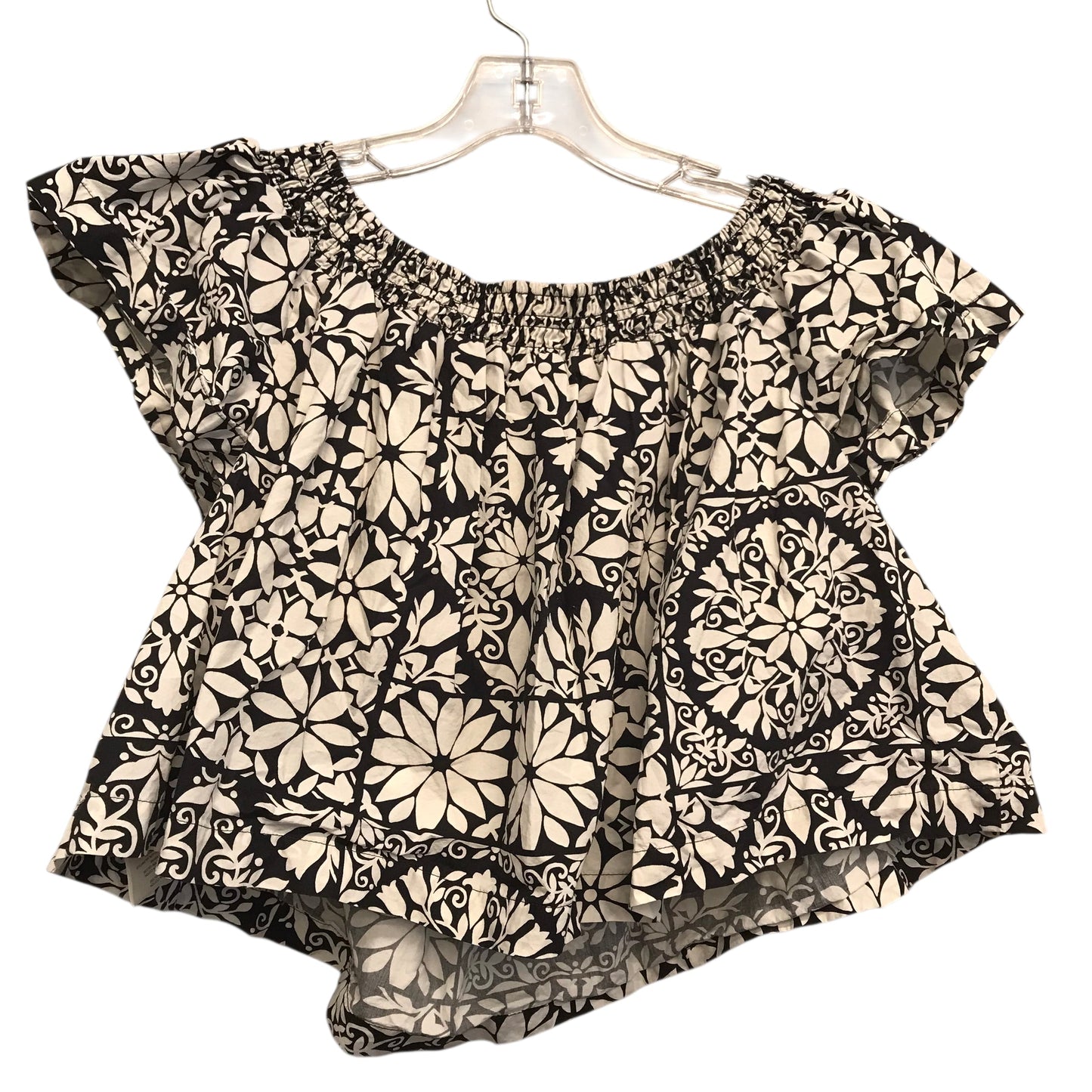 Top Ss By Maeve In Black & White, Size:L