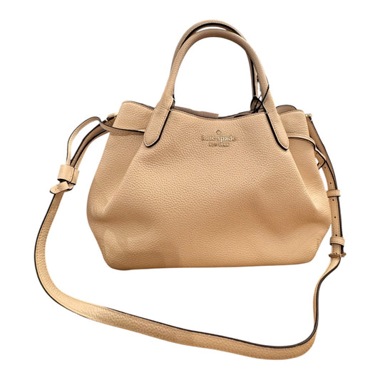 Handbag Designer By Kate Spade In Cream, Size: Medium