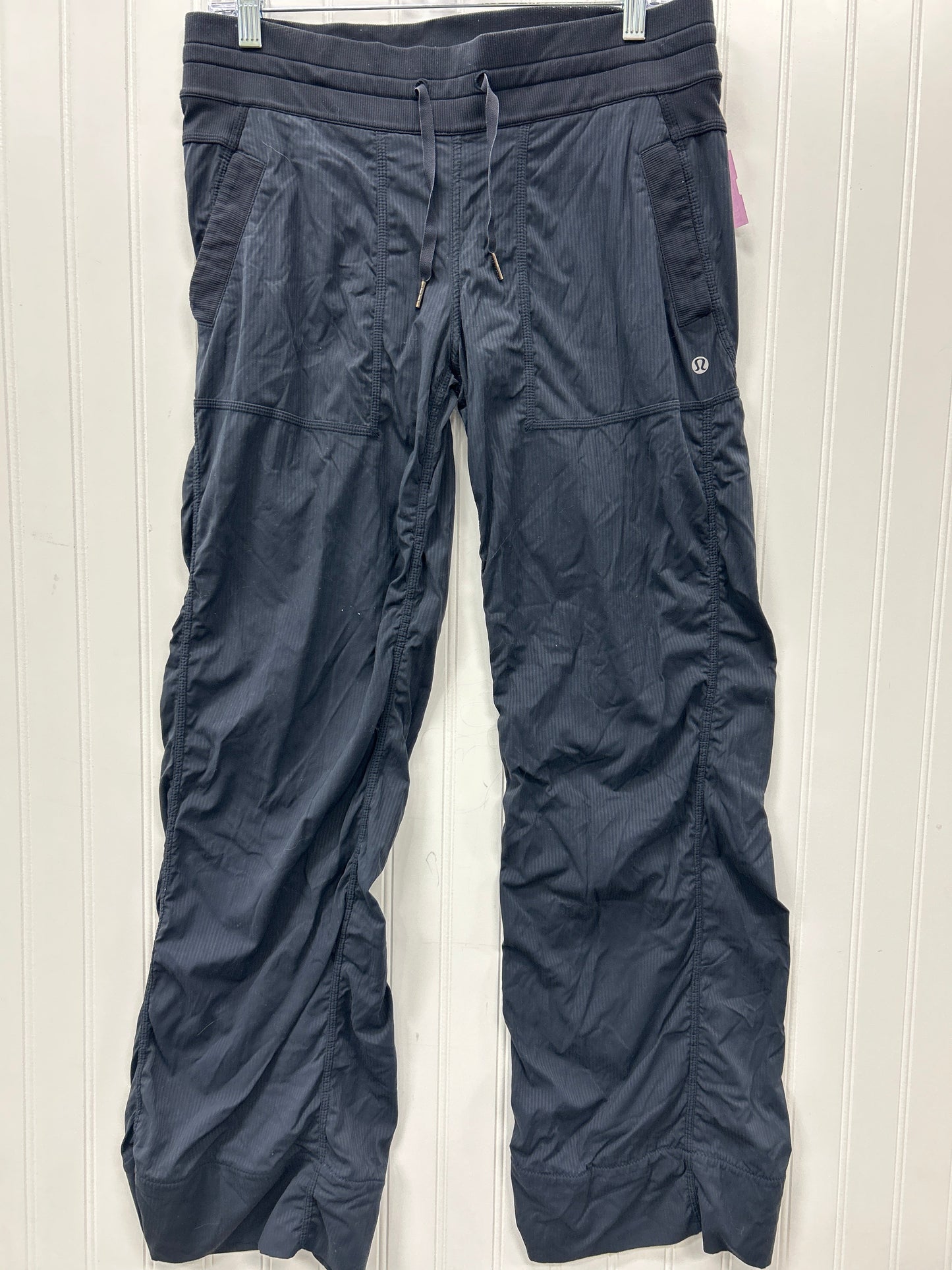 Athletic Pants By Lululemon In Grey, Size:8
