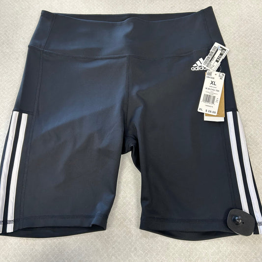 Athletic Shorts By Adidas In Black, Size: Xl