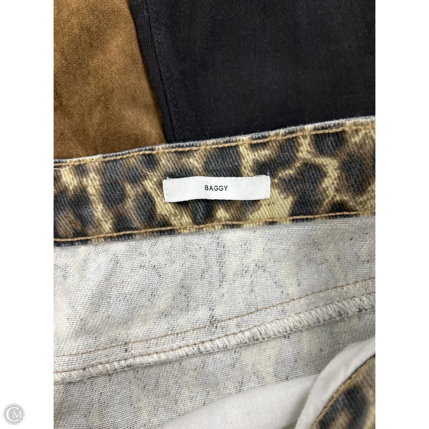 Jeans Wide Leg By Forever 21 In Animal Print, Size: 10