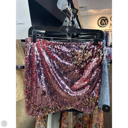 Skirt Mini & Short By Top Shop In Pink, Size: 6p