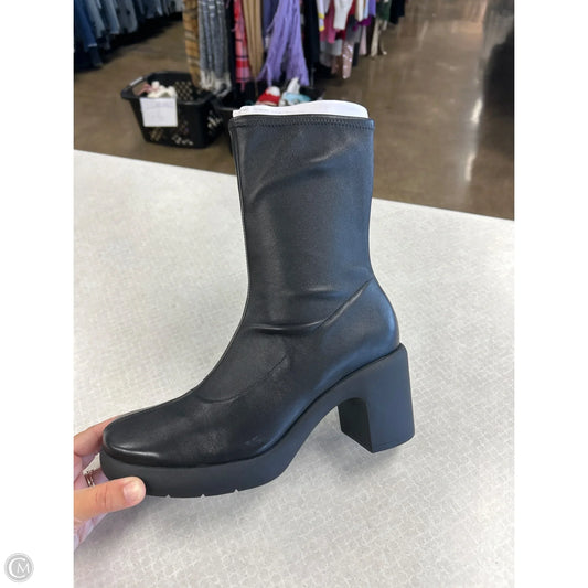 Boots Ankle Heels By Vince In Black, Size: 8