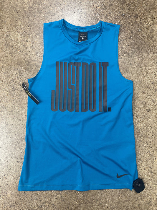 Teal Athletic Tank Top Nike Apparel, Size S