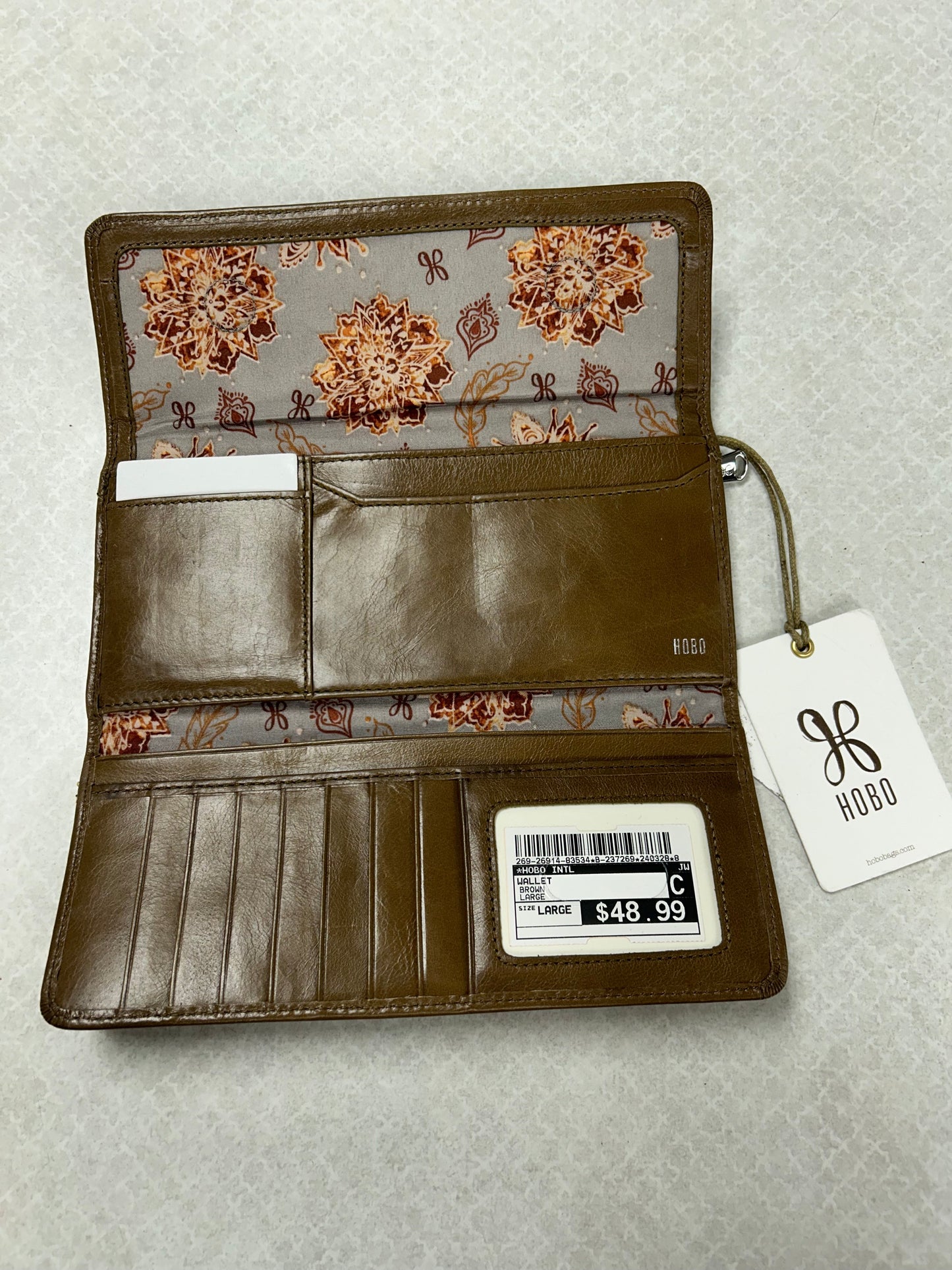 Wallet By Hobo Intl, Size: Large