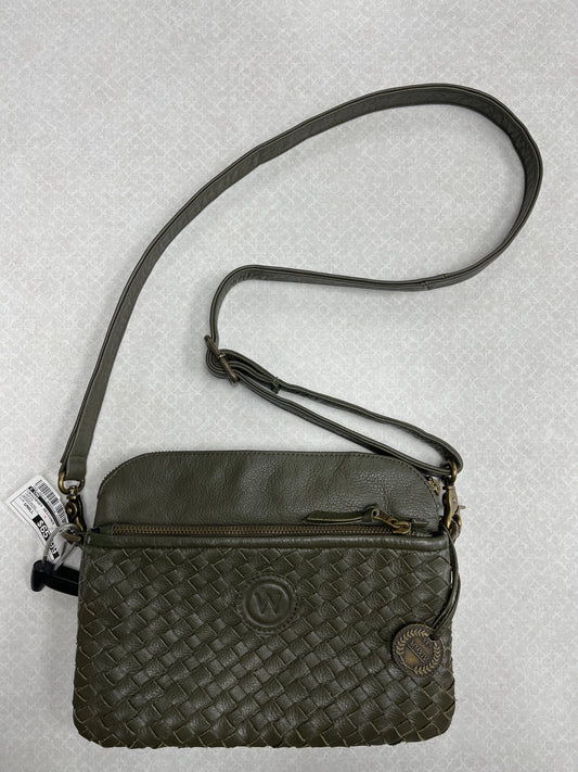 Green Crossbody Designer Cma, Size Small