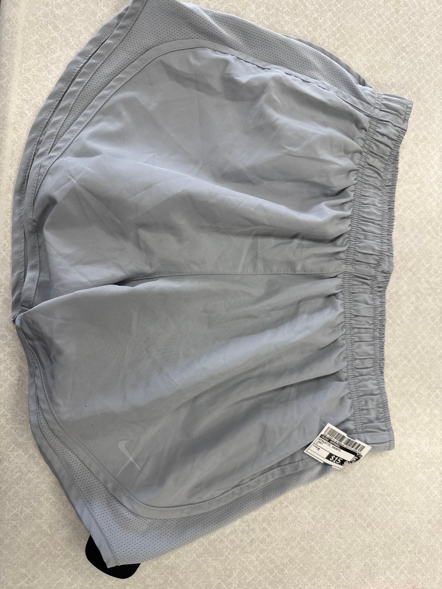 Athletic Shorts By Nike Apparel In Grey, Size: M