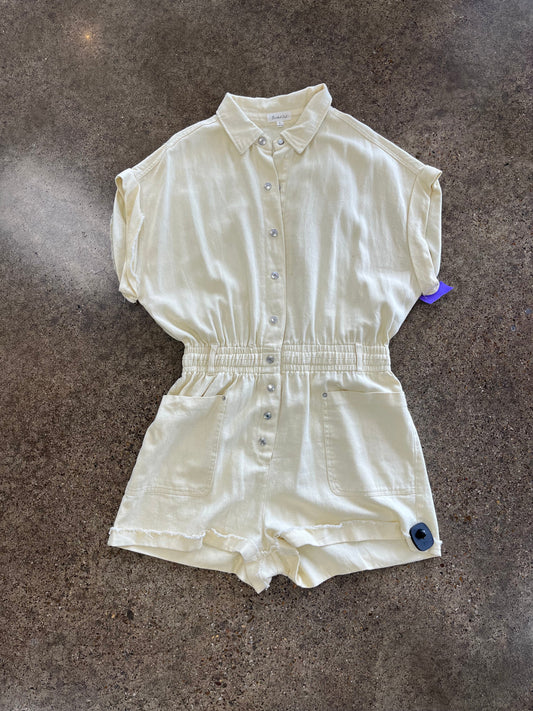 Yellow Romper Clothes Mentor, Size L