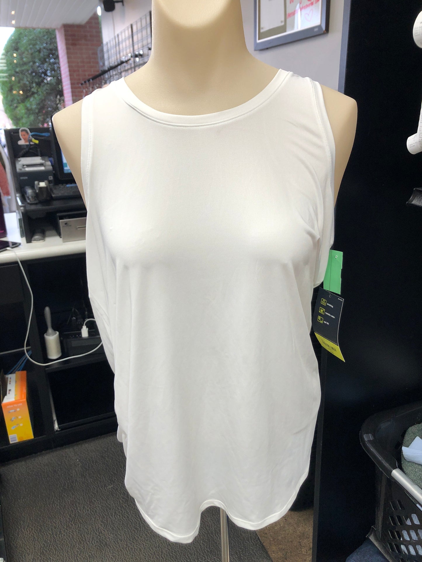 Athletic Tank Top By Xersion In White, Size: S