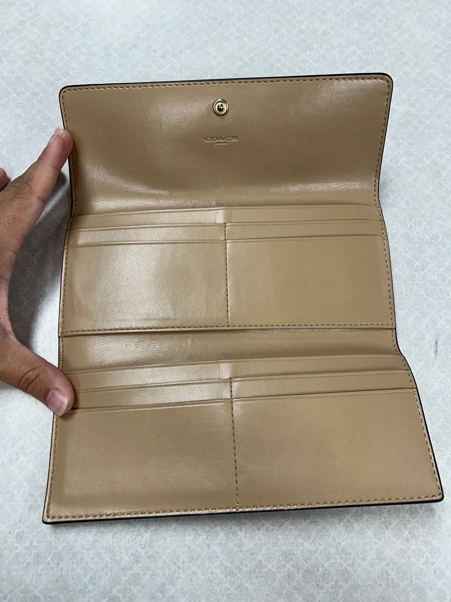 Wallet Designer By Coach, Size: Medium