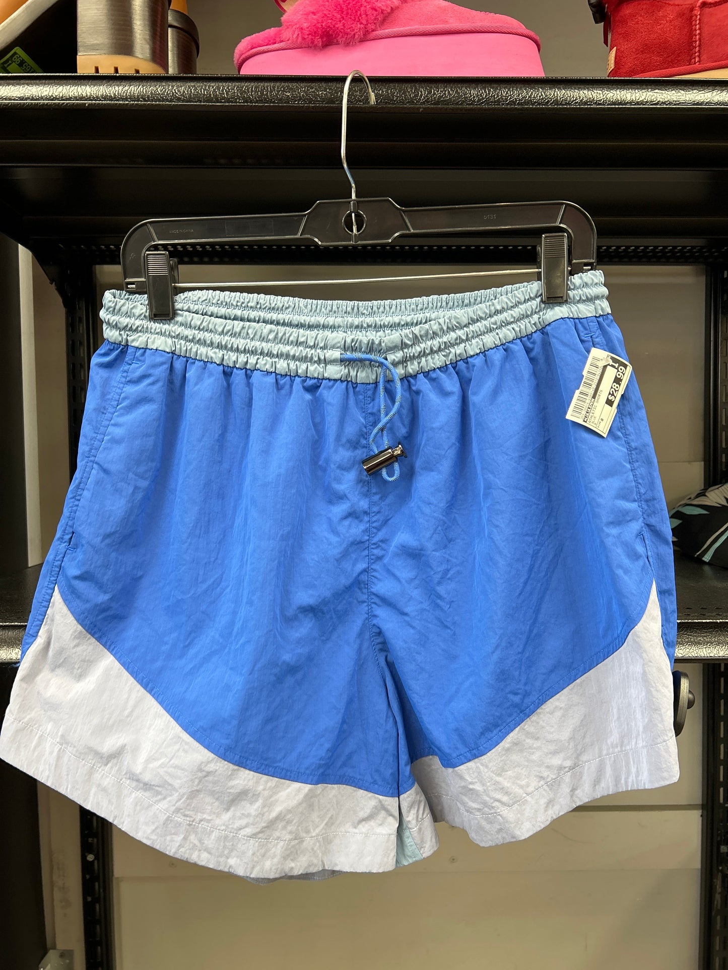 Athletic Shorts By Lululemon In Blue, Size: 8