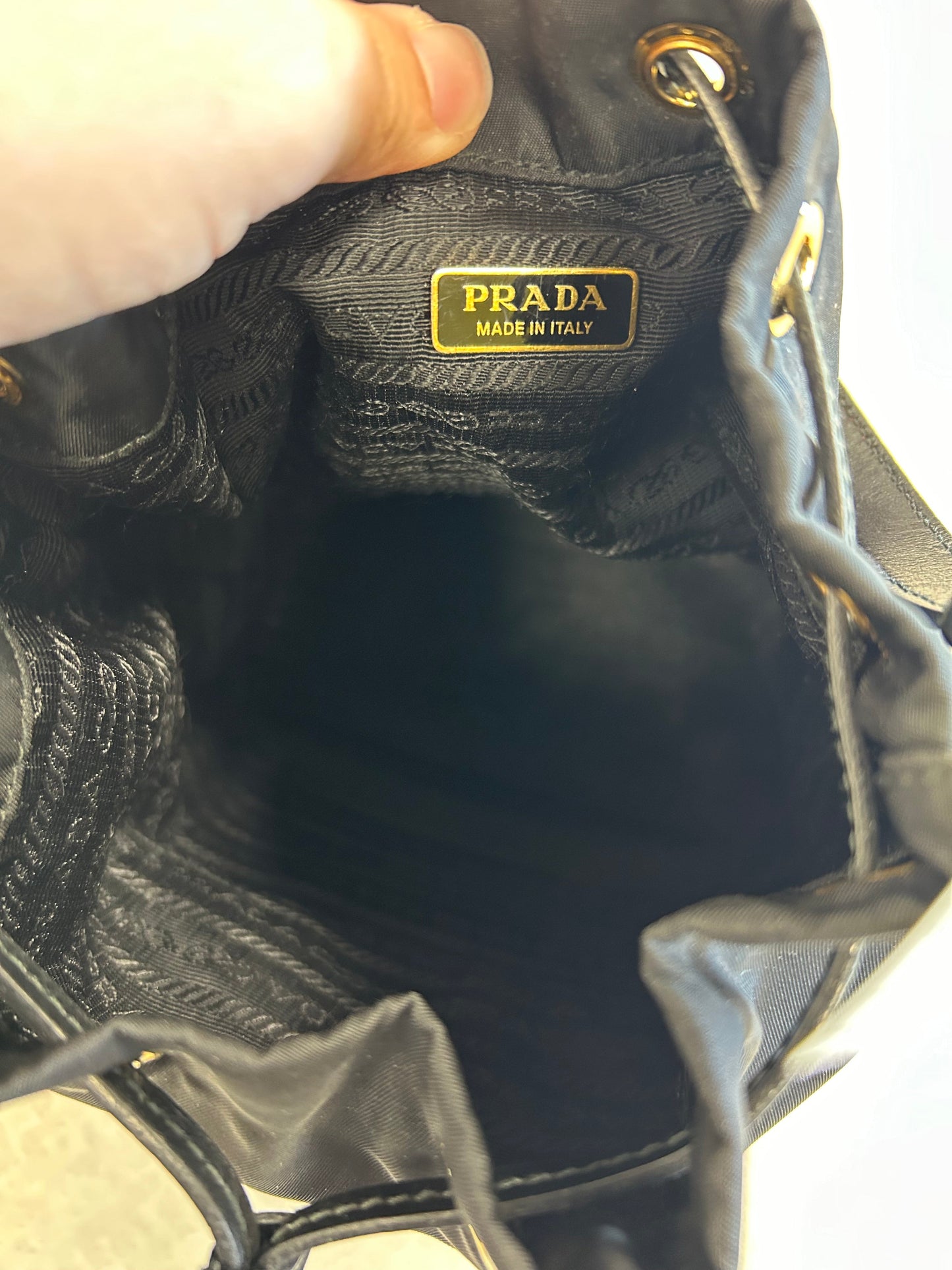 Handbag Luxury Designer By Prada, Size: Small