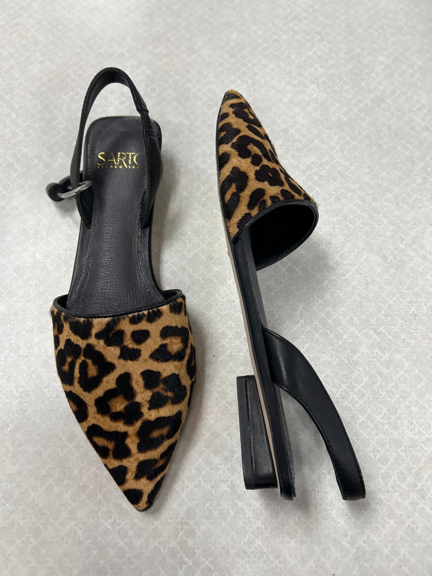 Shoes Flats By Franco Sarto In Animal Print, Size: 7.5