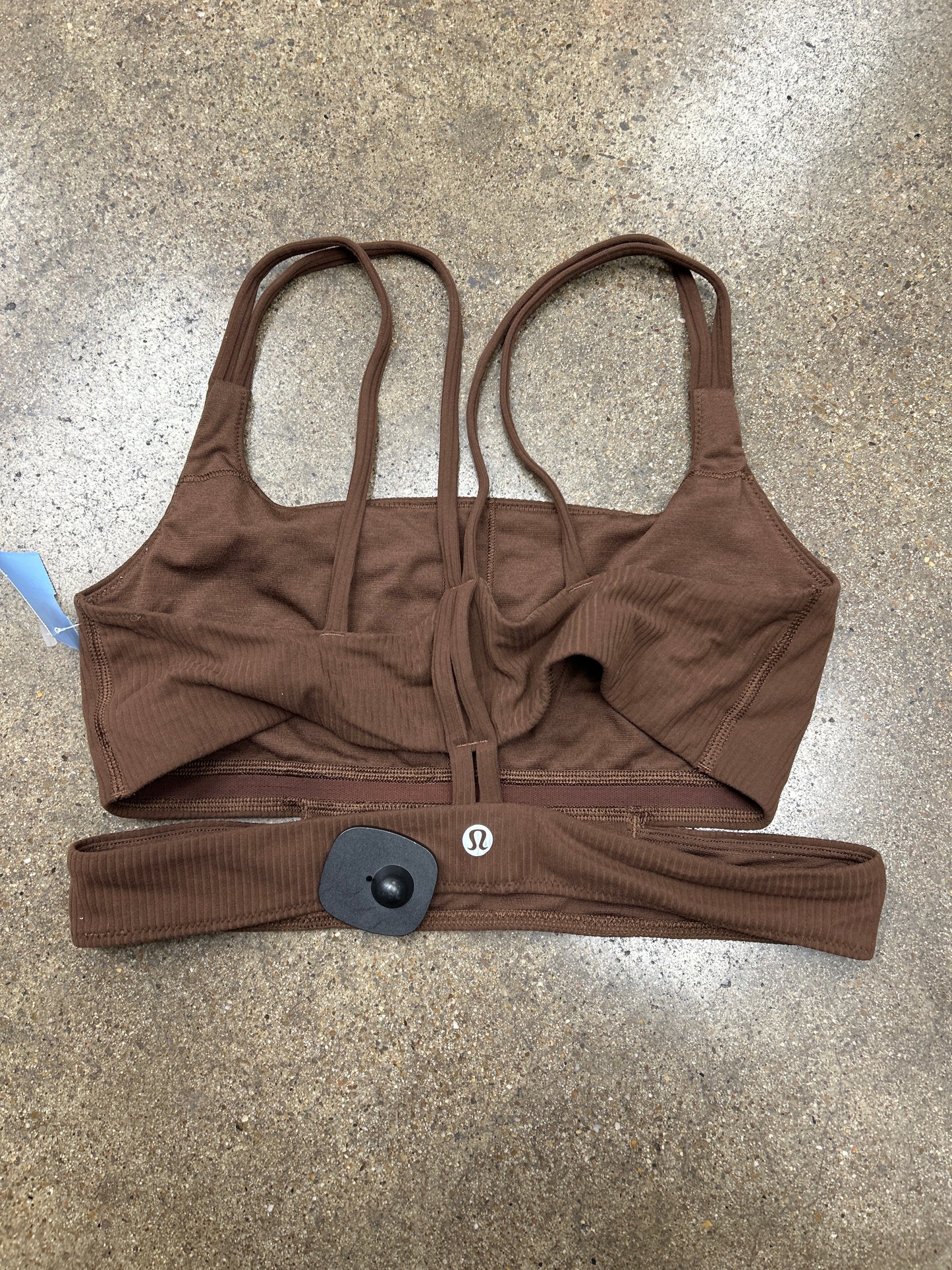 Athletic Bra By Lululemon In Brown, Size: 8