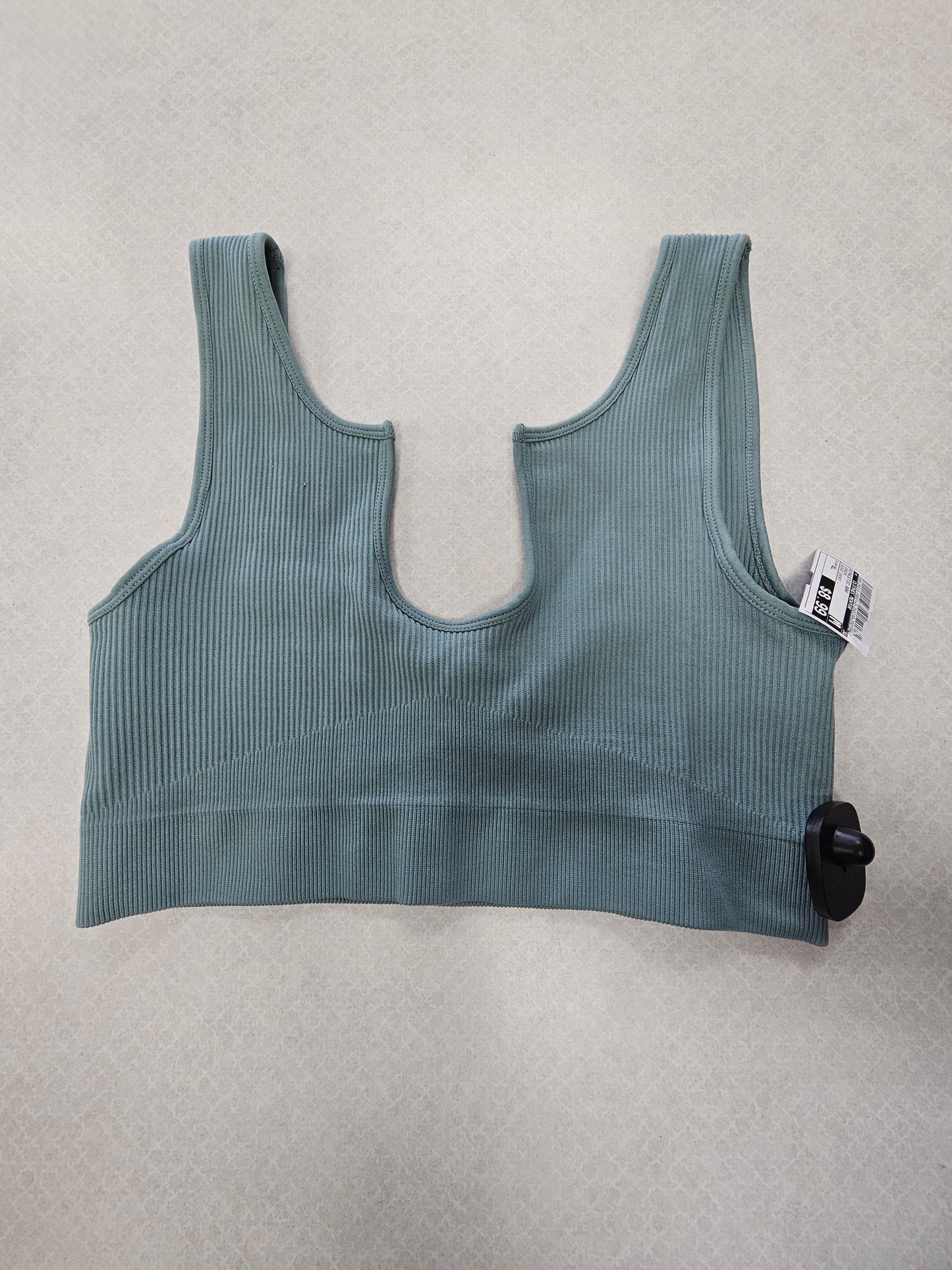 Athletic Bra By Clothes Mentor In Green, Size: Xl