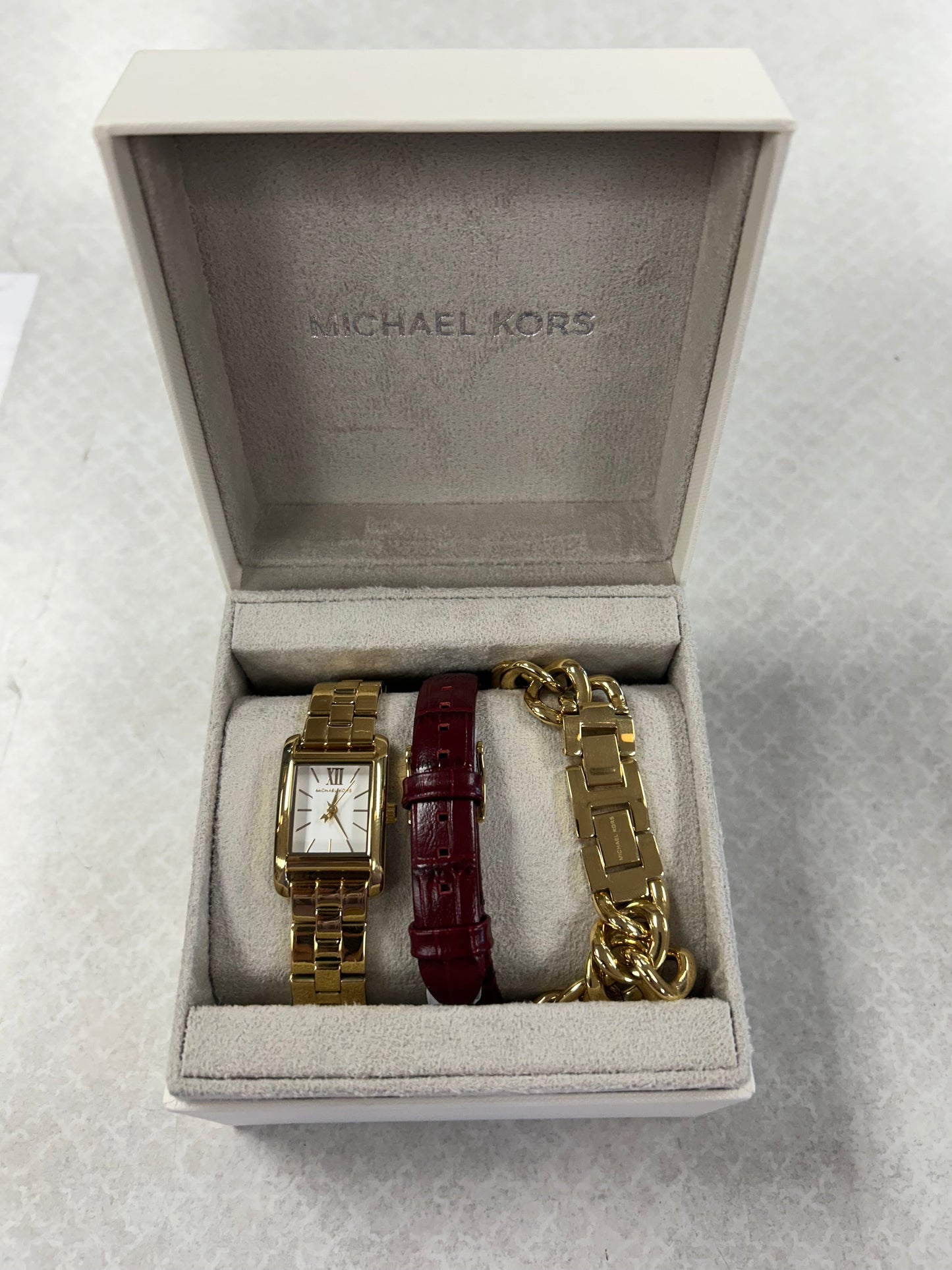 Watch By Michael Kors, Size: 03 Piece Set