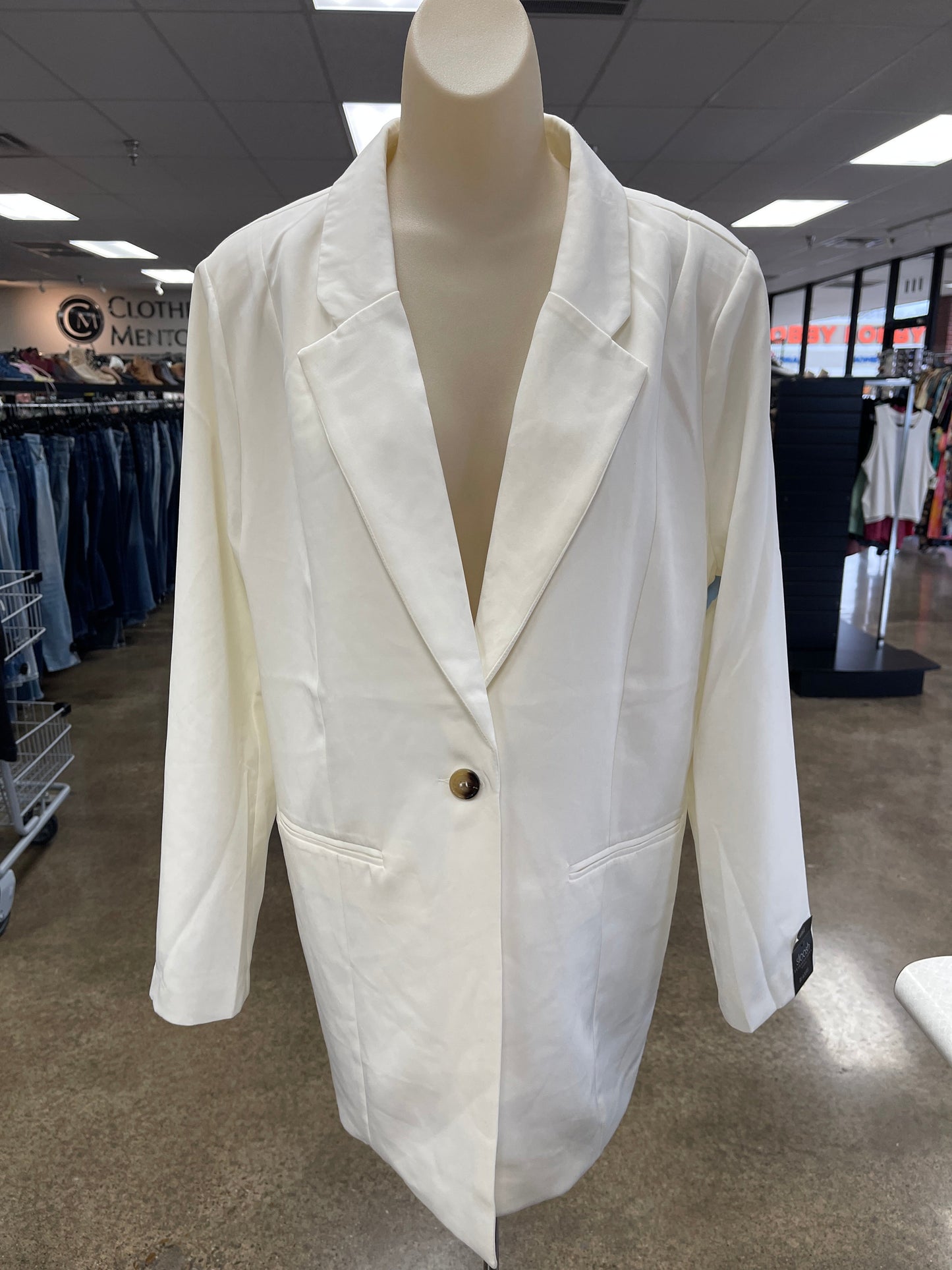 Blazer By STOOSH In White, Size: L