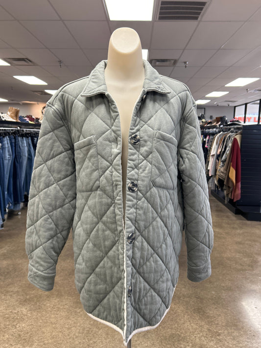 Jacket Puffer & Quilted By Z Supply In Green, Size: Xs