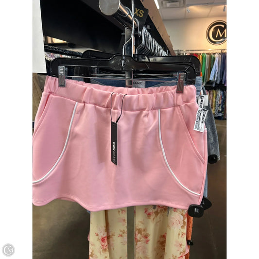 Skirt Mini & Short By Fashion Nova In Pink, Size: M