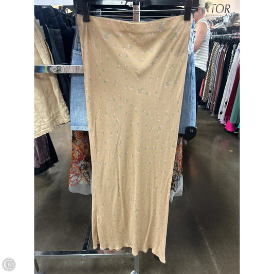 Skirt Maxi By Wild Fable In Tan, Size: S