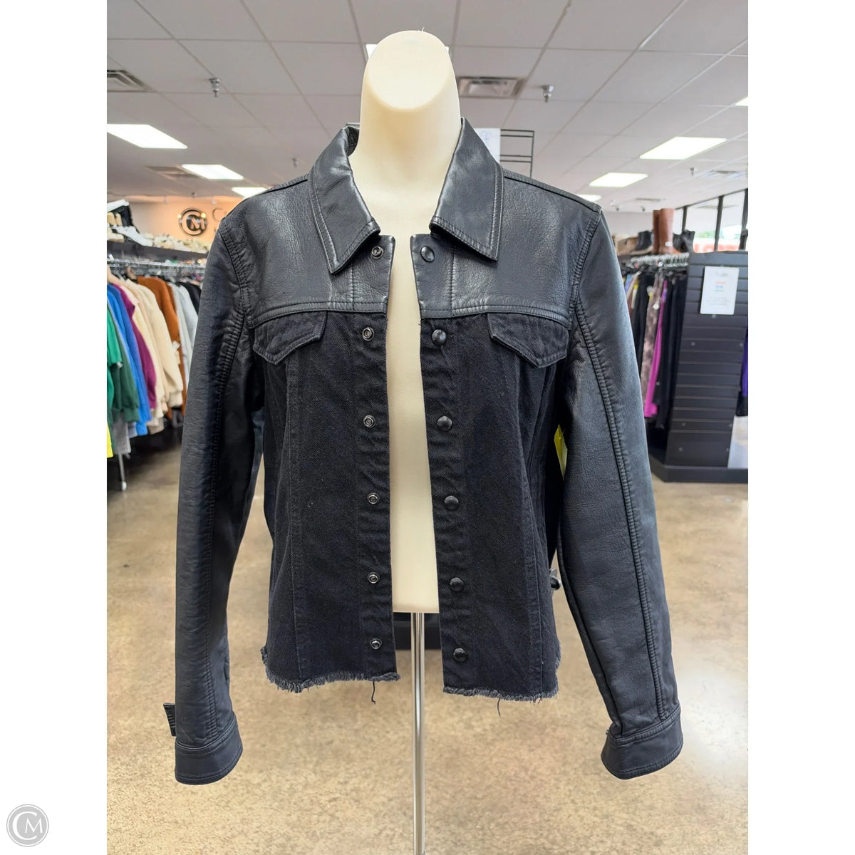 Jacket Denim By Blanknyc In Black, Size: M