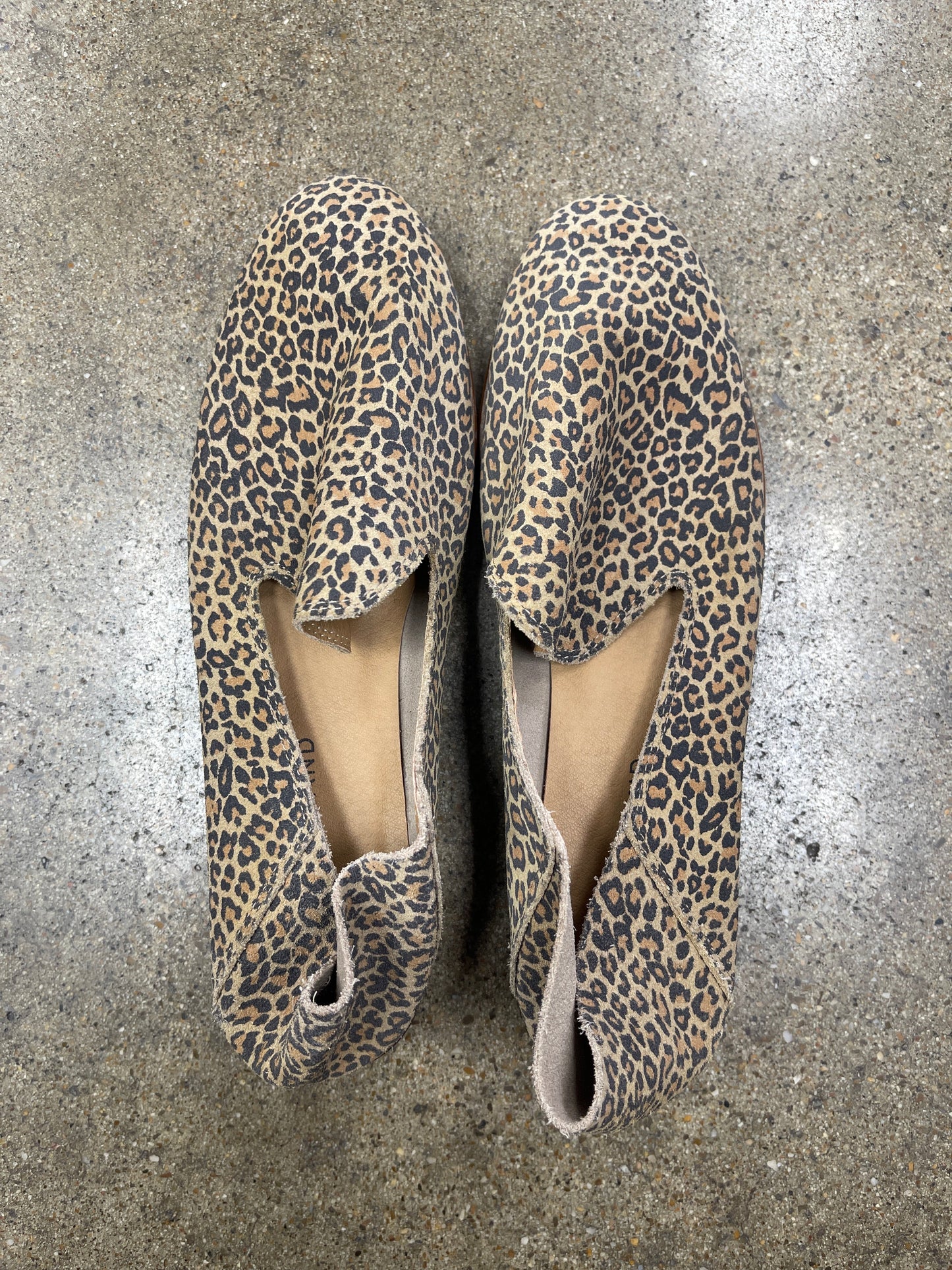Animal Print Shoes Flats Lucky Brand, Size 9