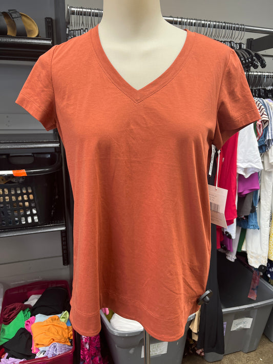 Top Short Sleeve Basic By Lafayette 148  Size: Xs