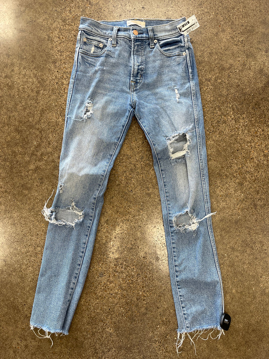 Blue Denim Jeans Straight Gap, Size 26