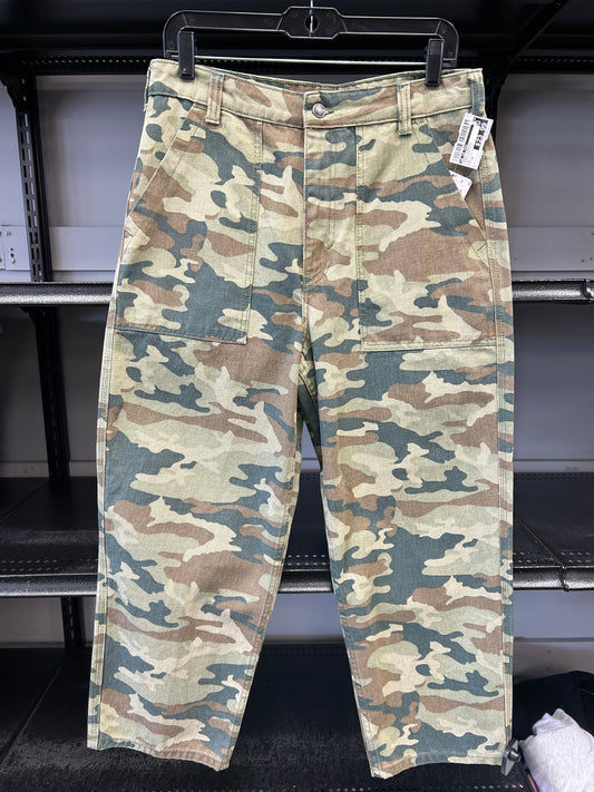 Jeans Straight By We The Free In Camouflage Print, Size: 12