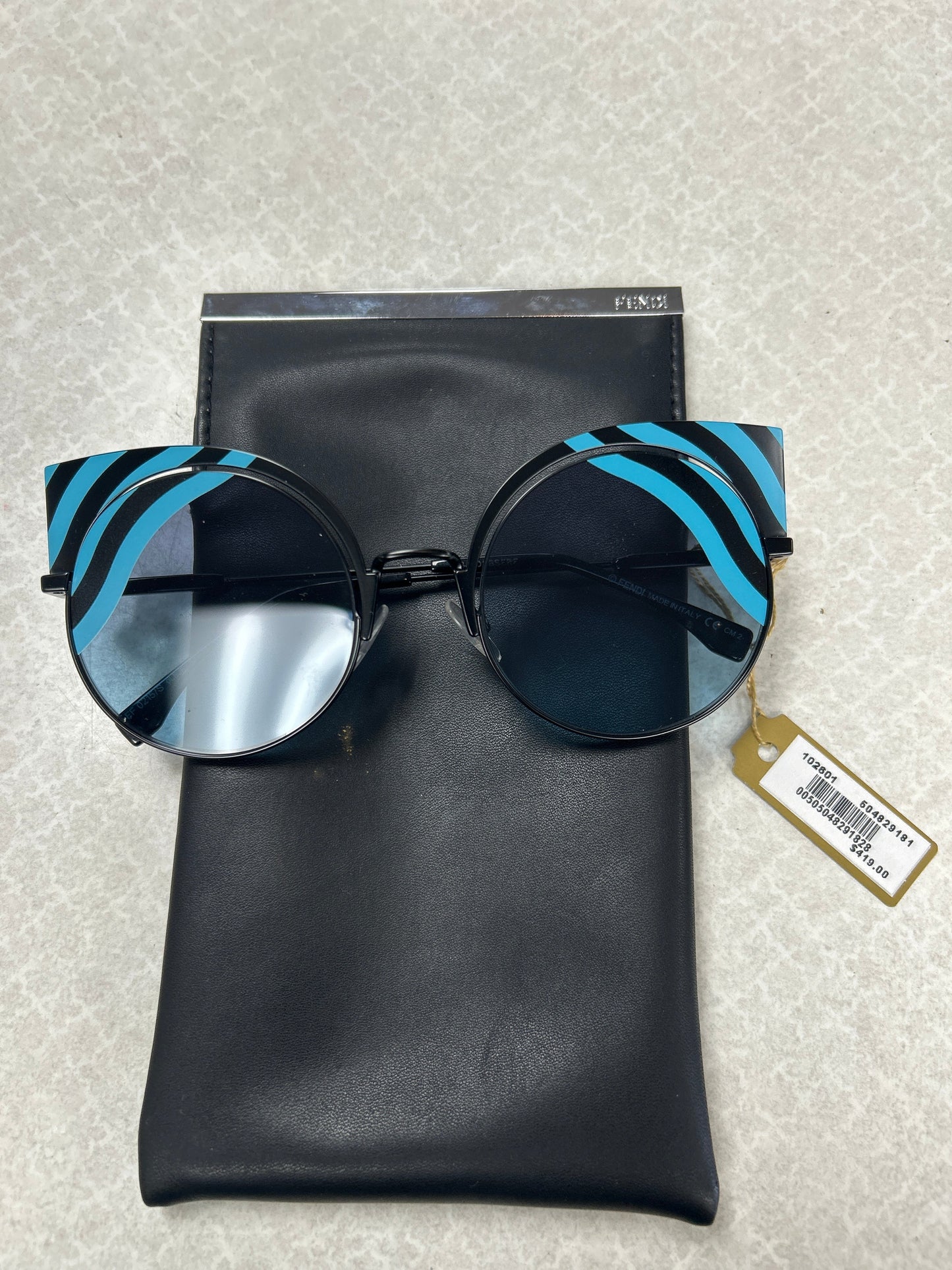 Sunglasses Designer By Fendi