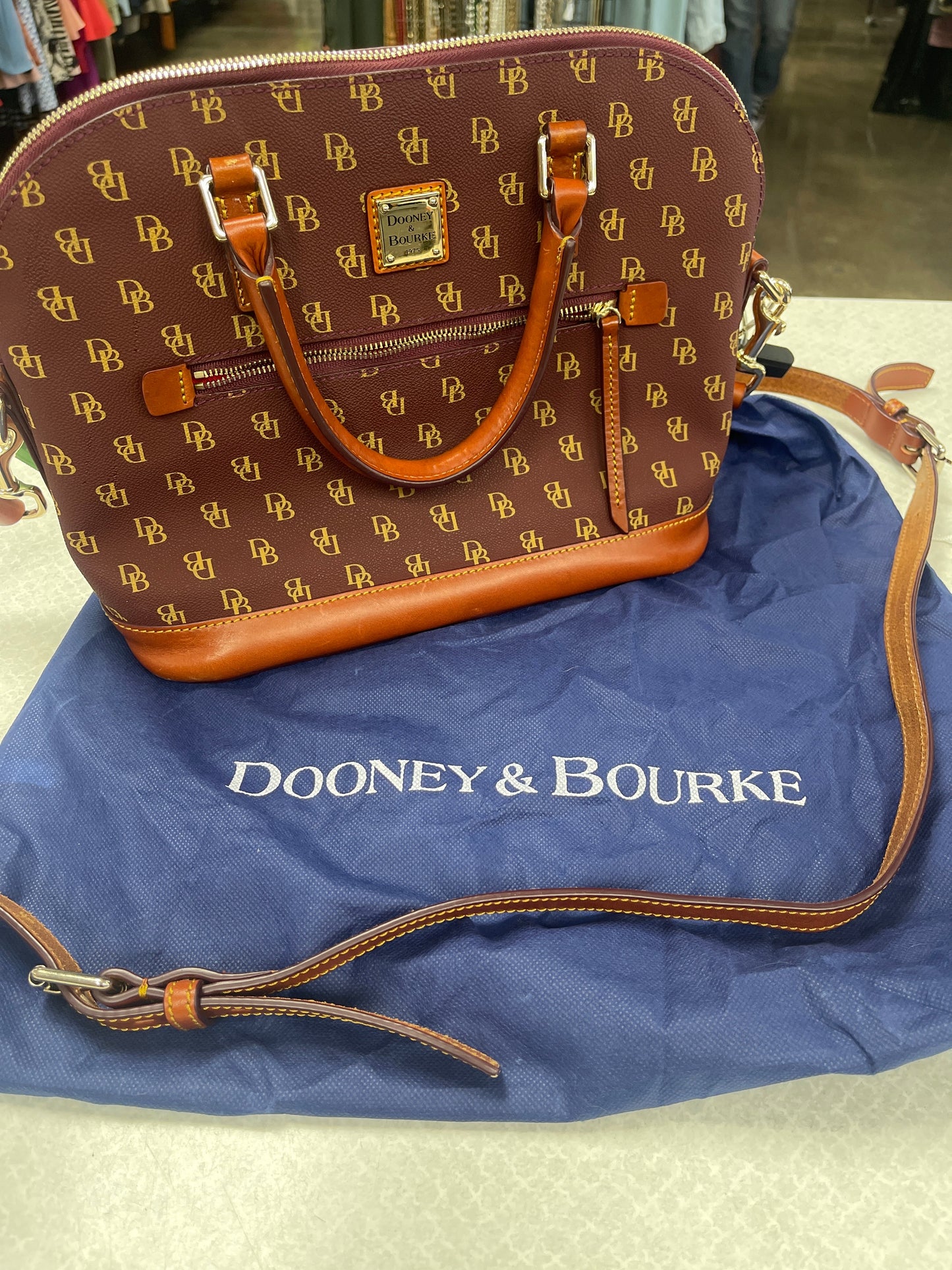 Crossbody Designer By Dooney And Bourke, Size: Medium