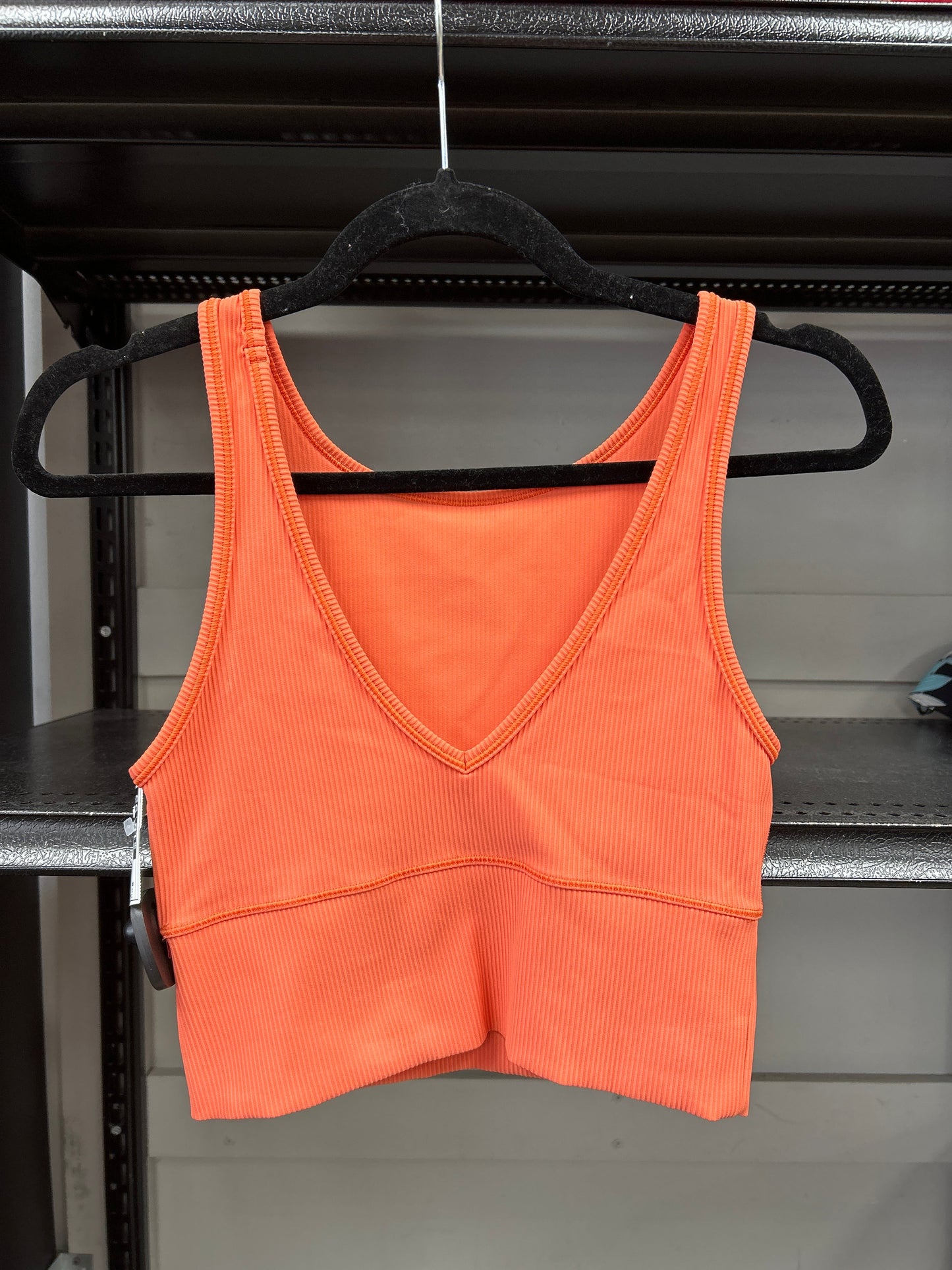 Athletic Tank Top By Lululemon In Orange, Size: 6