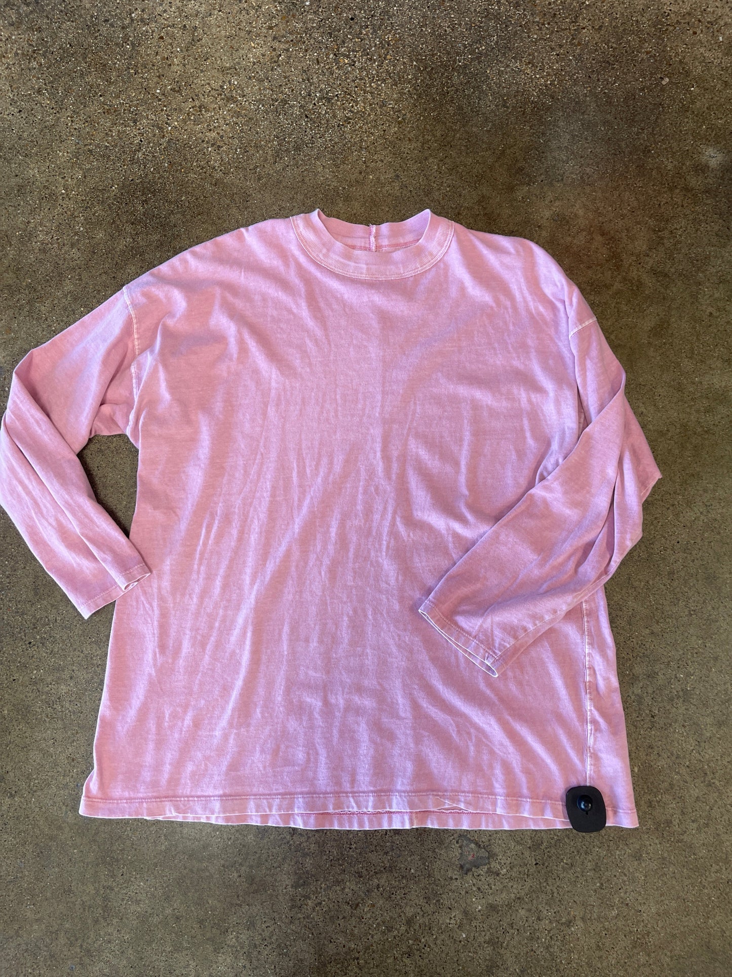 Top Long Sleeve Basic By We The Free In Pink, Size: M