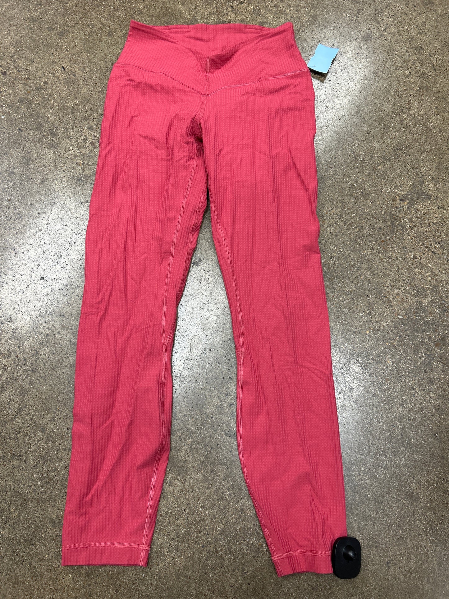 Athletic Leggings By Lululemon In Red, Size: 4