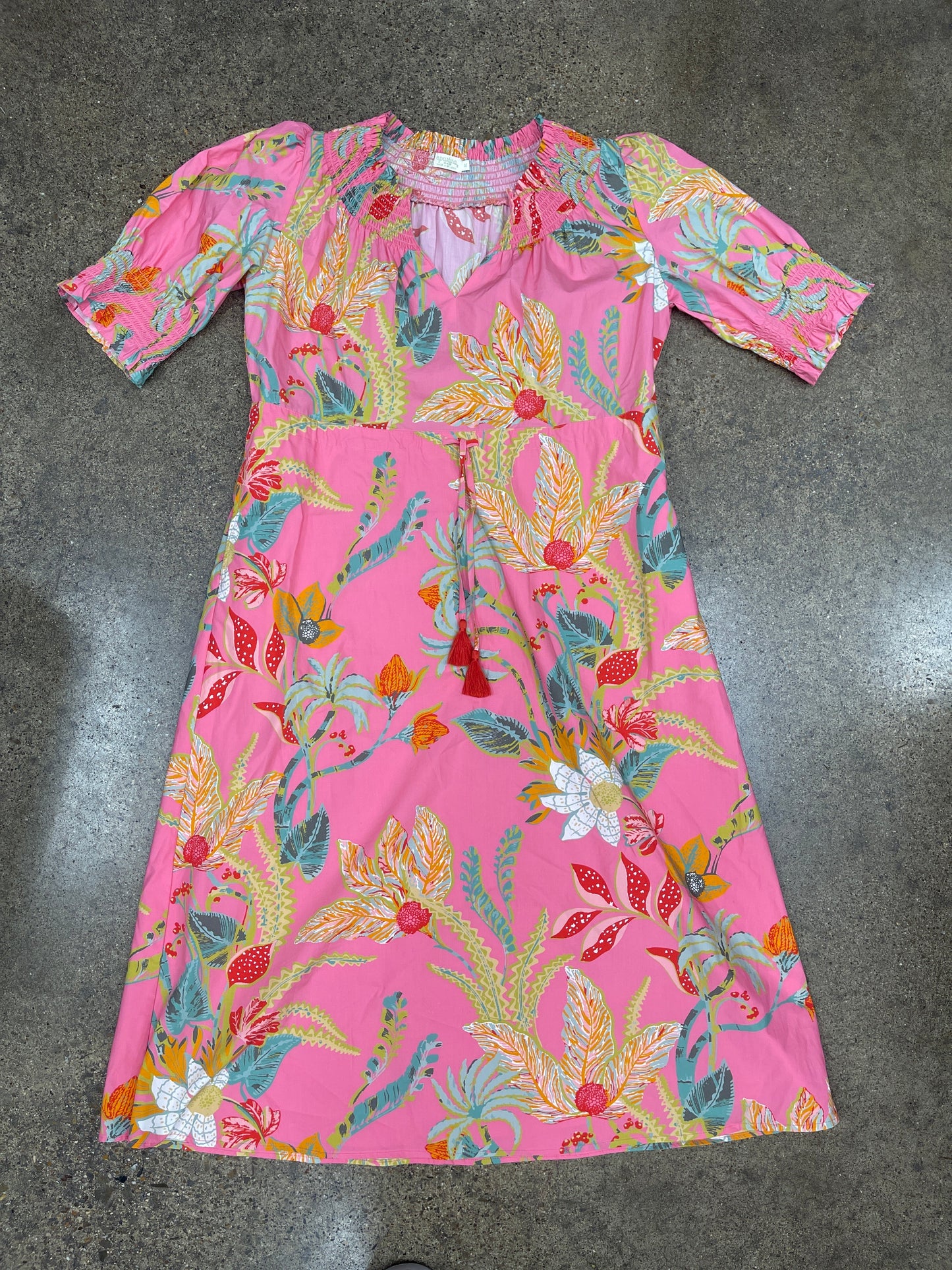 Dress Casual Maxi By Spartina In Pink, Size: M