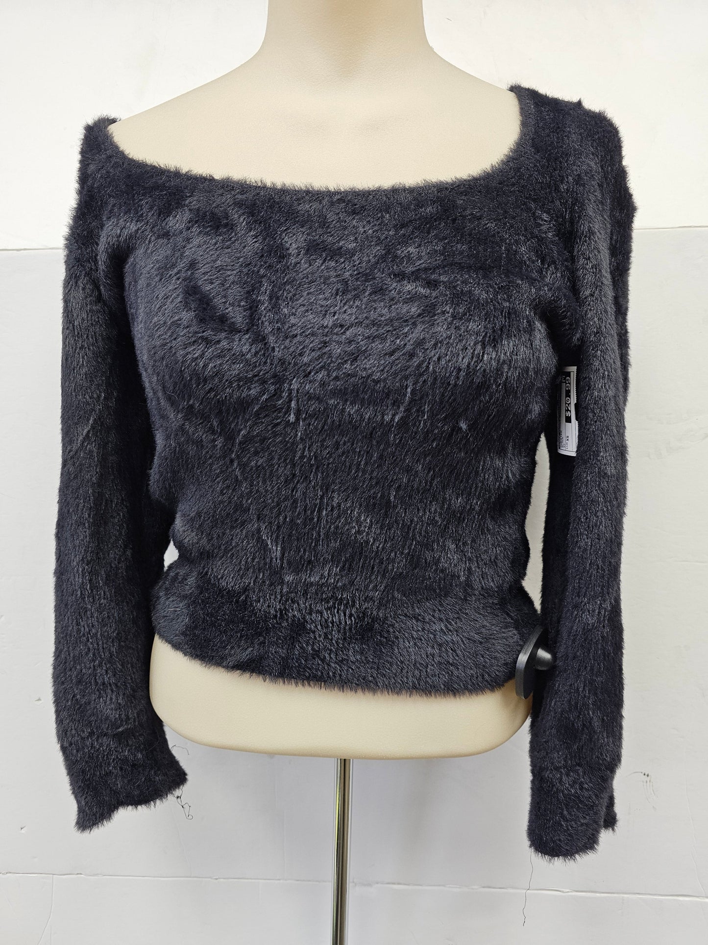 Sweater By Free People In Black, Size: Xs