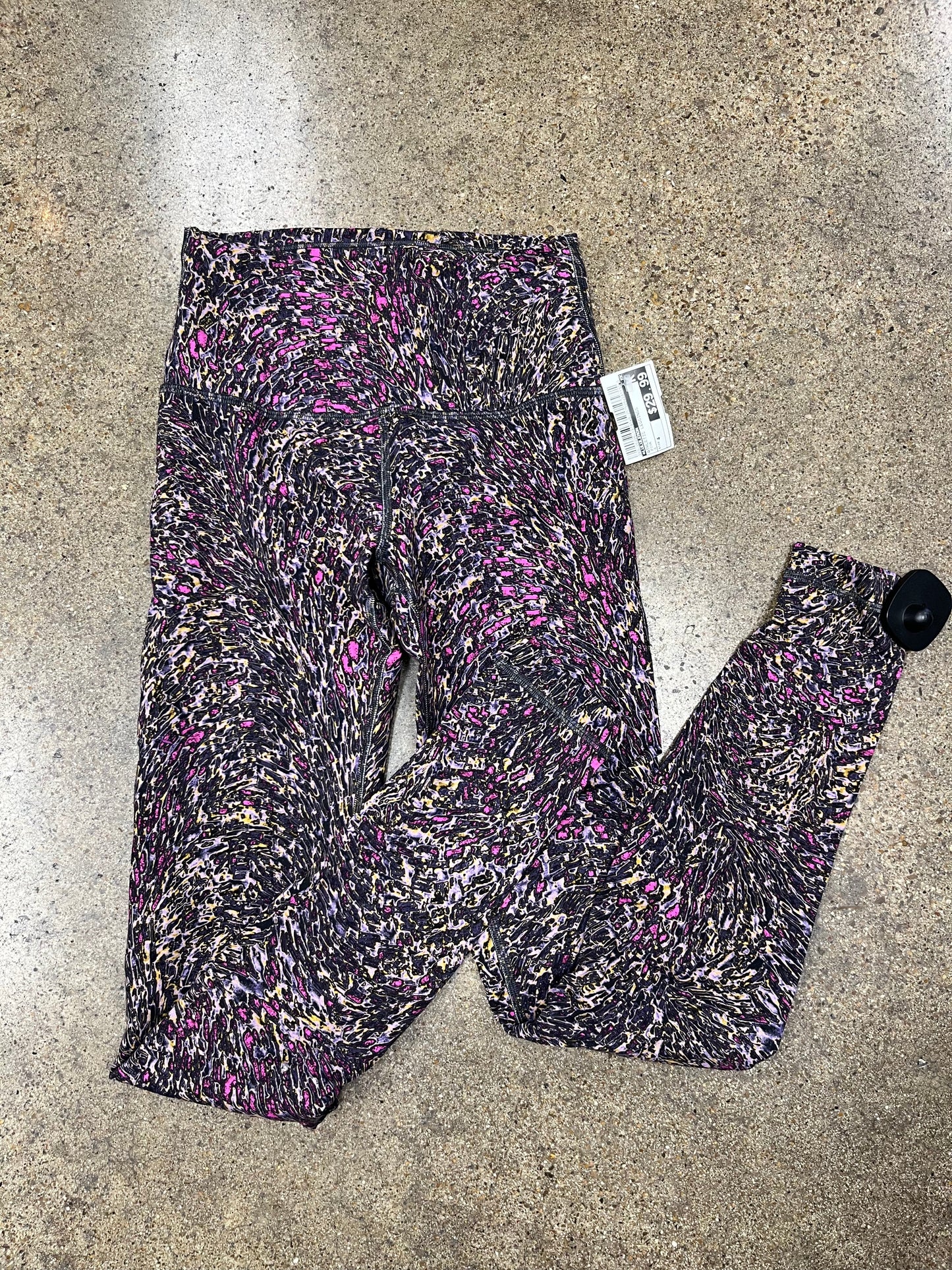 Athletic Leggings By Lululemon In Pink, Size: 4