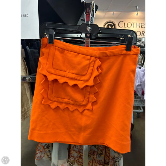 Skirt Mini & Short By Target-designer In Orange, Size: S