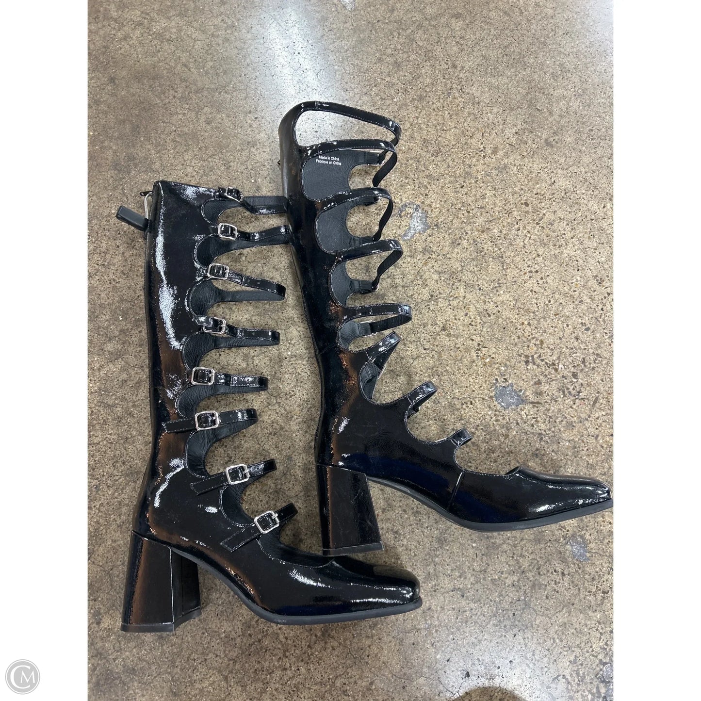 Shoes Heels Block By Jeffrey Campbell In Black, Size: 9.5