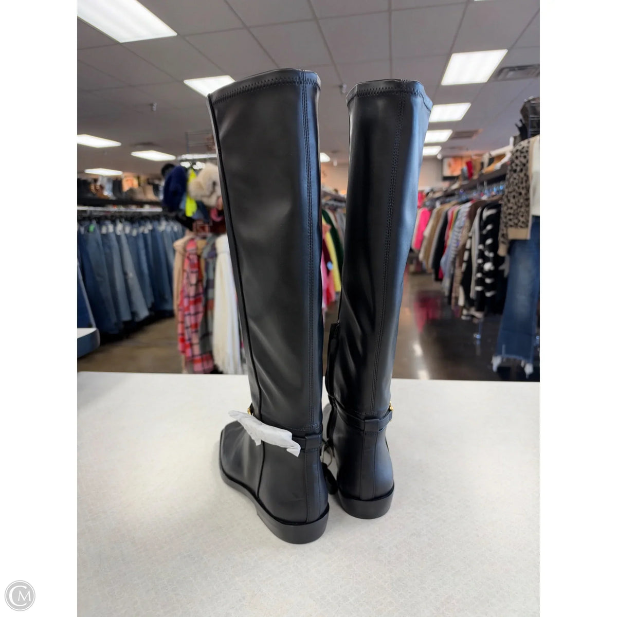 Boots Knee Flats By Sam Edelman In Black, Size: 7.5