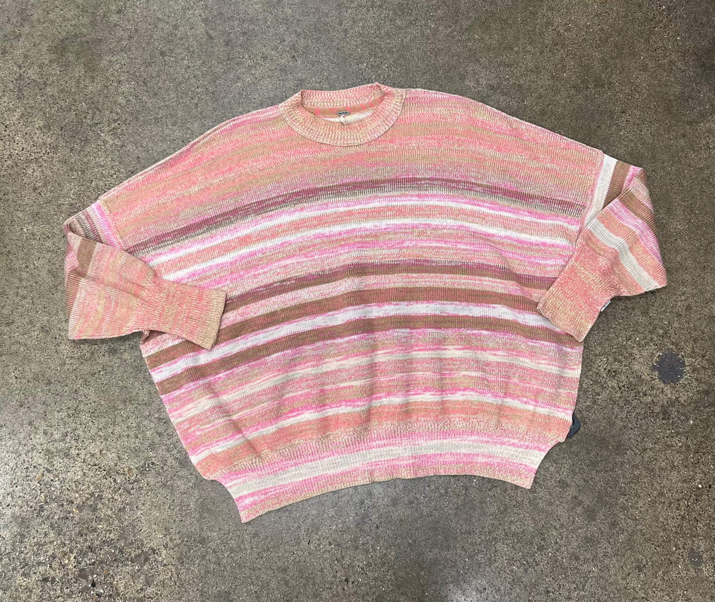 Striped Pattern Sweater Free People, Size M
