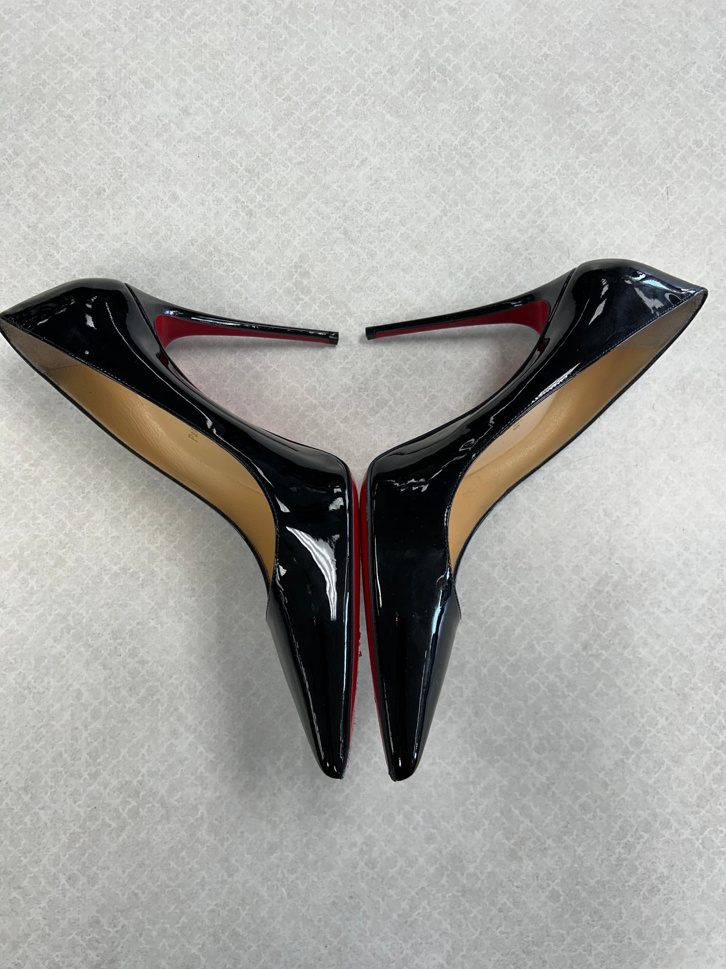 Black Shoes Heels Stiletto Christian Louboutin, Size 10