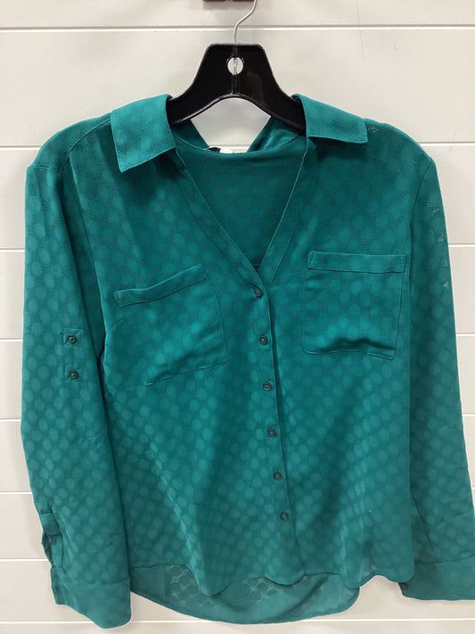 Top Ls By Express In Green, Size:S