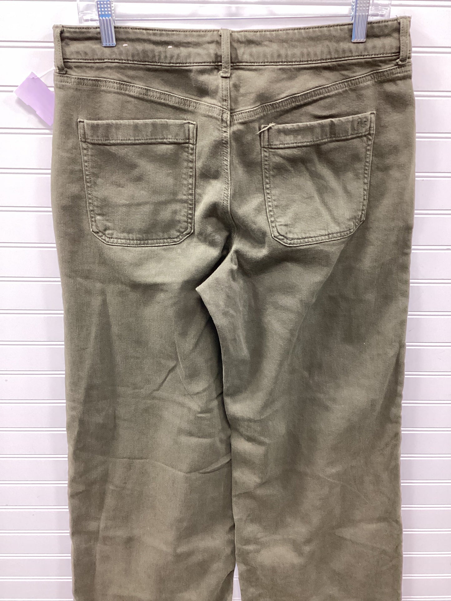 Jeans Wide Leg By American Eagle In Green, Size:12