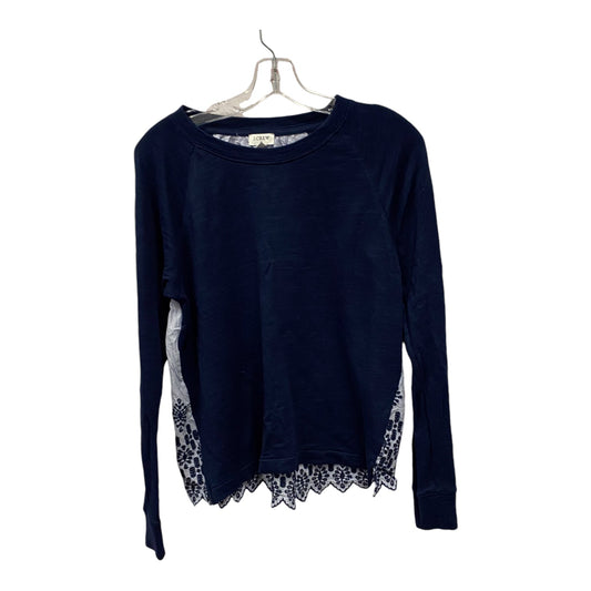 Top Ls By J. Crew In Blue, Size:M