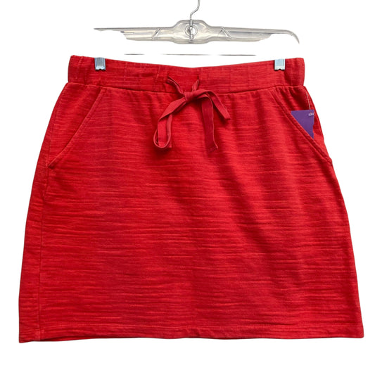 Skort By Loft In Red, Size:4