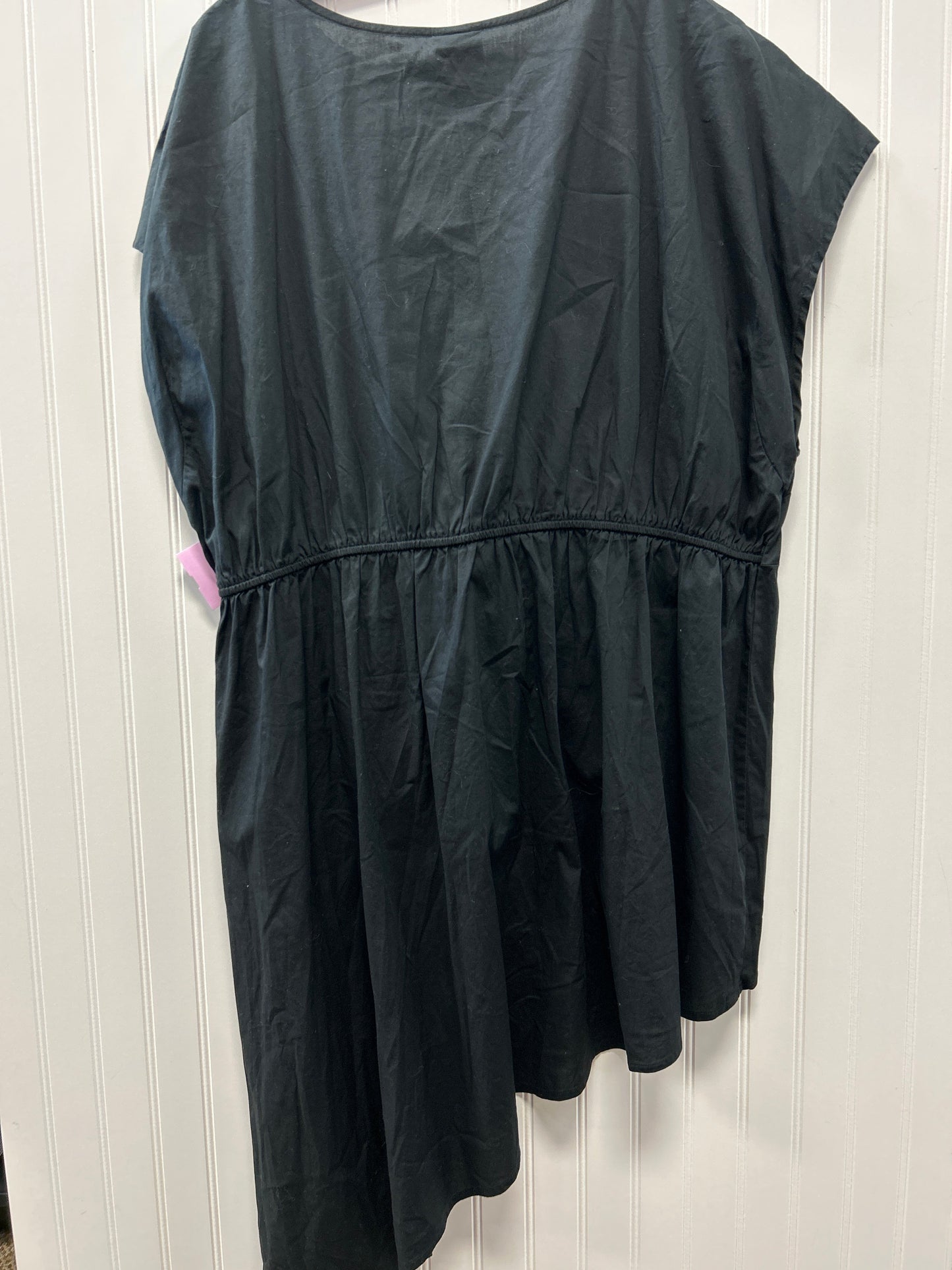 Tunic Ss By Ava & Viv In Black, Size:3X NWT