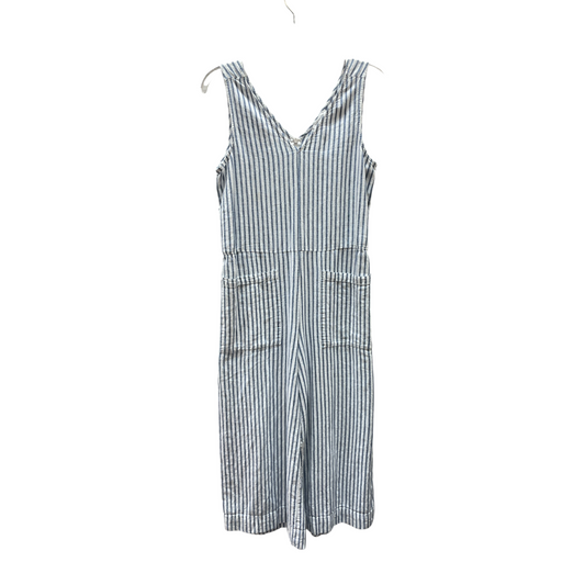 Jumpsuit By Beachlunchlounge In Blue & White, Size:M