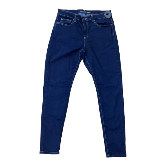 Blue Denim Jeans Designer Michael By Michael Kors, Size 10