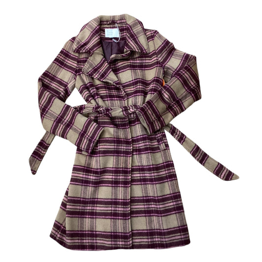 Coat Peacoat By A New Day In Pink, Size: Xs